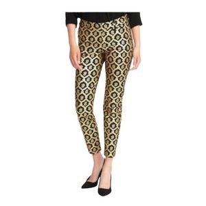 Gold and black Old Navy pixie pants
